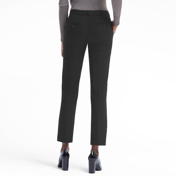 Avery Straight-Fit Washable Bi-Stretch Ankle Pant - Picture 2 of 2